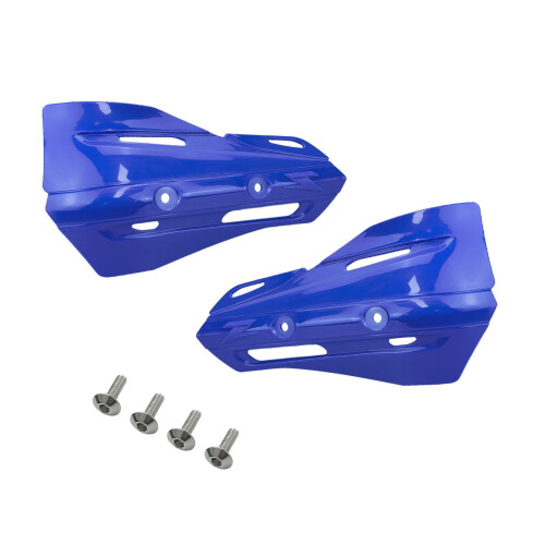 Motorcycle Hand Guards Blue Universal Fit 2