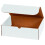 White Corrugated Shipping Mailer Box 6 x 4 x 2 inches 2