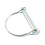 Trailer Coupler Hitch Pin Lock D-Shape Heavy Duty 4-Pack 3