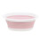 Foldable Washbasin Portable Space-Saving Pink 3