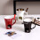 Ceramic Fondue Pot Set Tealight Powered 1 Fork 3