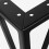 Metal Sofa Feet Set Durable Replacement Legs for Home and 4