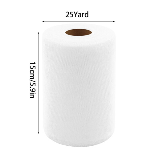 Tulle Fabric Roll 6 inch by 25 yards 2