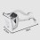 Mini handheld citrus juicer aluminum alloy manual squeezer 2