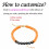 Personalized Beaded Bracelet for Women Custom Name Handmade 6