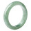 Natural Jadeite Jade Band Ring Green Size 6-11 2
