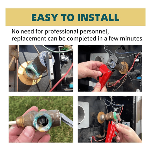 1/2 Inch Temperature and Pressure Relief Valve Replacement 1