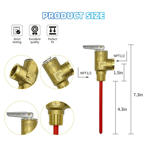 1/2 Inch Temperature and Pressure Relief Valve Replacement 2