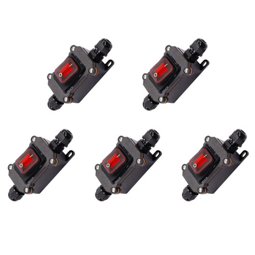 5X IP67 Waterproof Inline  12V  20A High Current Power Waterproof 1