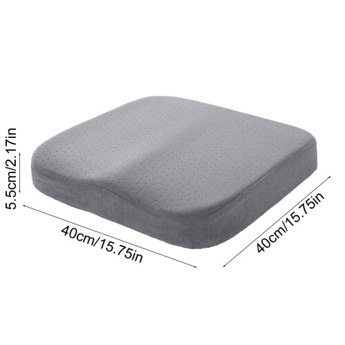 Memory Foam Seat Cushion Non-Slip Slow Rebound for Office 2