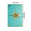 A5 Password Notebook with Lock Imitation Leather Vintage 3