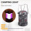 2PCS  Simulation Nuclear Reactor Lantern Gift Handheld Camping Light Halloween Gift Night Lamp Home Decor Ornament 6