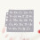 Calligraphy Stencil Art Template Reusable Set 8