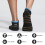 Athletic Running Ankle Socks Low Cut Cushioned 6 Pairs 6