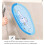 Cinnamoroll Non-Slip Bathroom Mat Blue 40x60cm 6