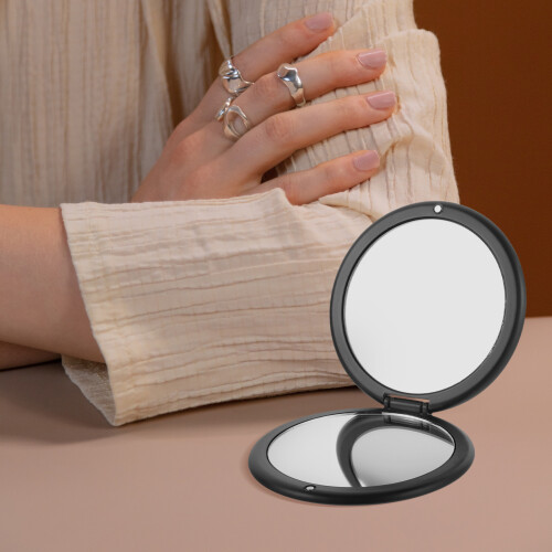 Mini Makeup Mirror 10x Magnifying Double-Sided Pocket Mirror 2