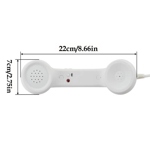 Retro Bluetooth Phone Handset with 3.5mm Port Compatible 1