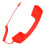 Retro Bluetooth Phone Handset with 3.5mm Port Compatible 5