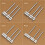 Leather Prong Punching Tool Set 3 pcs 2/4/6-hole 4