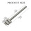 Leather Prong Punching Tool Set 3 pcs 2/4/6-hole 8