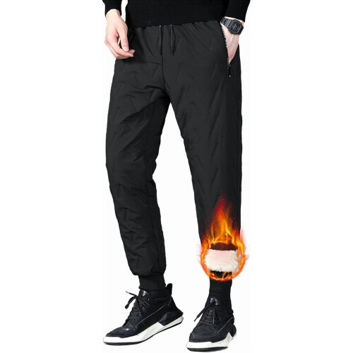 Waterproof Fleece-Lined Winter Pants Unisex 1