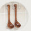 Serving Table Spoon Brown 1 Pack 11 x 3 Inches 2