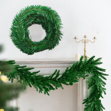 Artificial Christmas Garland Outdoor Green