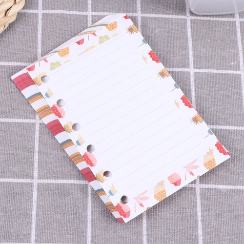 Colorful A7 6-Hole Cartoon Paper Refills 40 Sheets 1