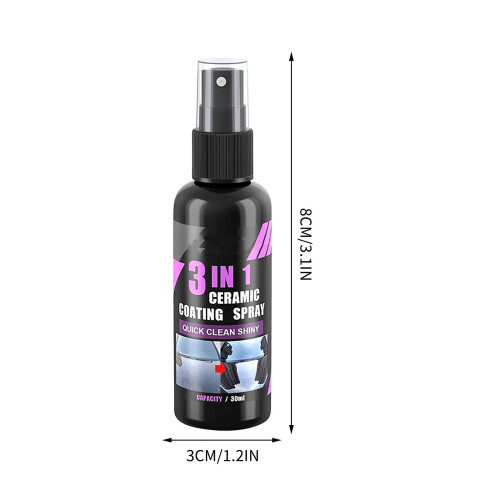 Ceramic Coating Cleaner Liquid 30ml for Car Polish and 2