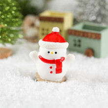 Mini Christmas Figurines Resin Waterproof 1.2 inch