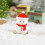 Mini Christmas Figurines Resin Waterproof 1.2 inch 1