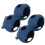 Blue Silicone Golf Ball Holder with Dual Storage 2 pcs 7