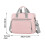 3-Inch 3-Ring Zipper Binder with Shoulder Strap 700 Sheets 1