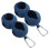 Blue Silicone Golf Ball Holder with Dual Storage 2 pcs 4