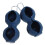 Blue Silicone Golf Ball Holder with Dual Storage 2 pcs 5