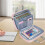 3-Inch 3-Ring Zipper Binder with Shoulder Strap 700 Sheets 4
