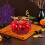 Hand Blown Glass Pumpkin Figurine Decor 1 pc 5