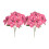 Pink Artificial Poinsettia Set Silk Plastic 2 pcs 53cm 1