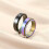 Titanium Anxiety Relief Spinner Ring for Women Size 7 5