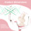 Plastic Manual Yarn Ball Winder Adjustable Umbrella Swift 2