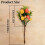 Easter Egg Branch with Greenery Berries Flowers 1 pc 3