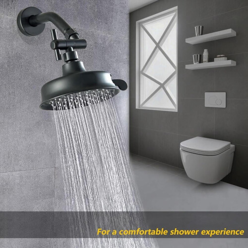 Shower Arm Extension Adapter with 360 Rotation, 1/2 Inch 1