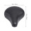 Bike Seat Saddle Ergonomic Design Black Rubber Plastic 2