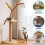 Interactive Hanging Retractable Cat Toy with Feather 3