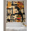 Sheer Curtains Beige African Giraffe Elephant Silhouette 3