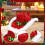 Christmas Cowboy Hat Red Costume Accessory 1 Piece 6