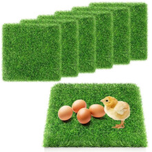 Artificial Grass Nesting Pads 12x12 Inch 6 Pcs