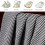 Knitted Cotton Herringbone Throw Blanket 59x79 inches 4