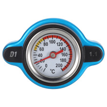 Car Radiator Tank Cover with Dial Temperature Gauge