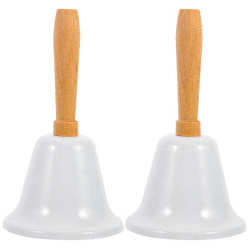 Metal Table Bell for Teachers and Elderly 2 pcs